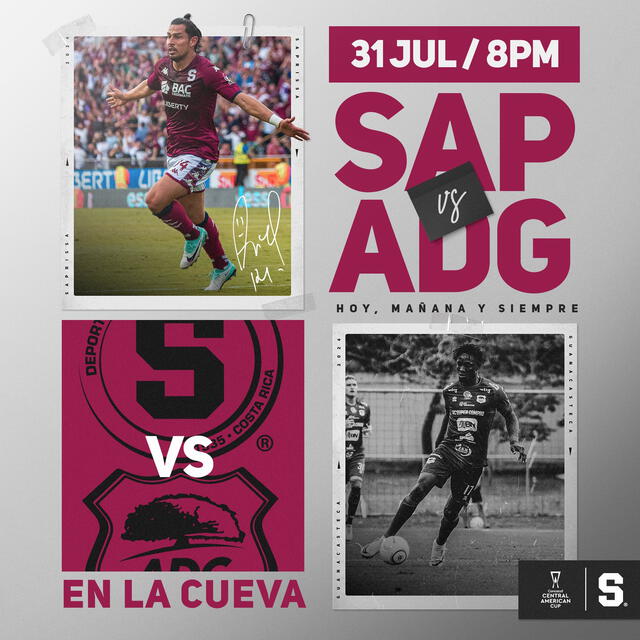  Saprissa está listo para su partido ante Guanacasteca por la Copa Centroamericana. Foto: Deportivo Saprissa 