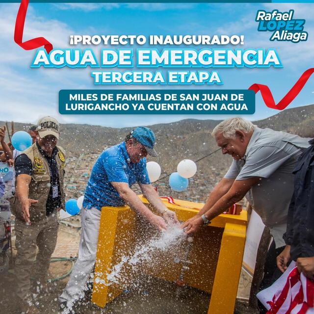  Agua de Emergencia en el asentamiento humano Juan Pablo Segundo. Foto: MML.II   