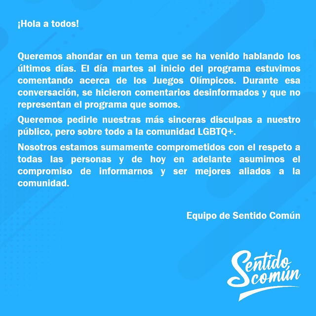  Rodrigo Sánchez Patiño pidió disculpas por sus declaraciones. Foto: Instagram/Rodrigo Sánchez Patiño   