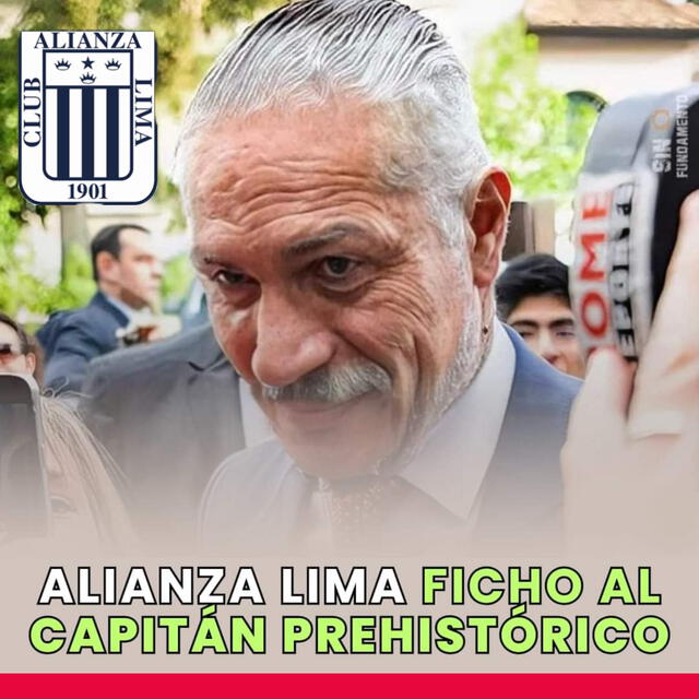  : el ‘Depredador’ vestirá la blanquiazul de Alianza Lima. Foto: X    