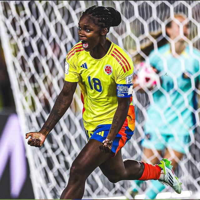  Linda Caicedo es la estrella de la selección colombiana femenina. Foto: Selección Colombia   