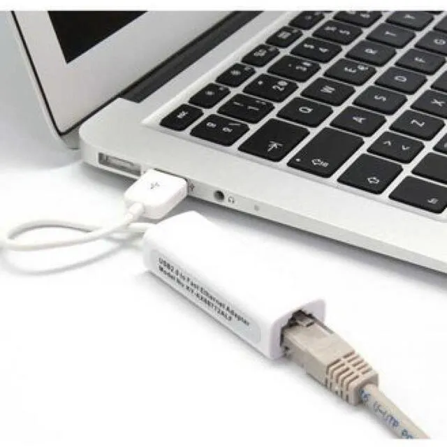  Así lucen los adaptadores USB a Ethernet. Foto: Sodimac 