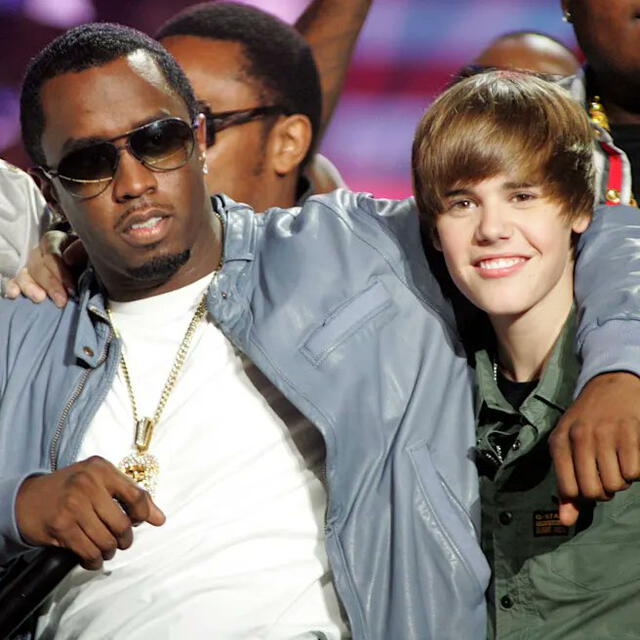 Justin Bieber y Diddy. Foto: difusión   