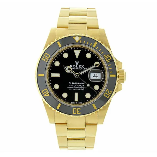  Rolex Submariner de oro amarillo macizo. Foto: Rolex   