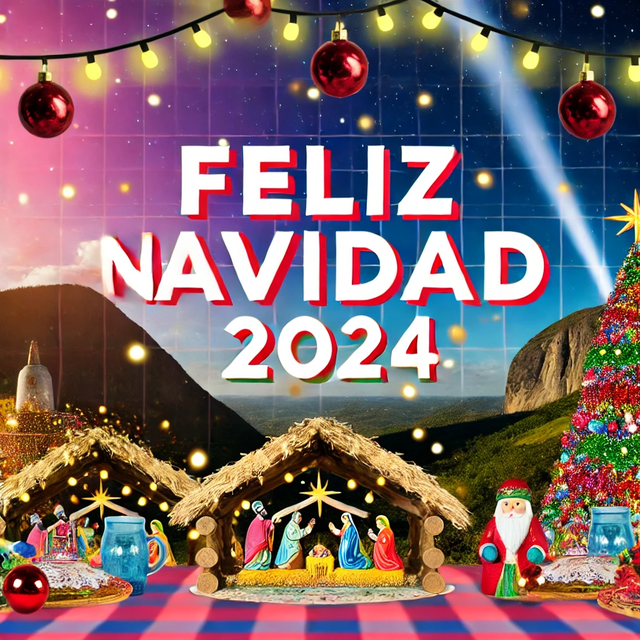 La Navidad en Venezuela inicia este 1 de octubre. Foto: Dall-E