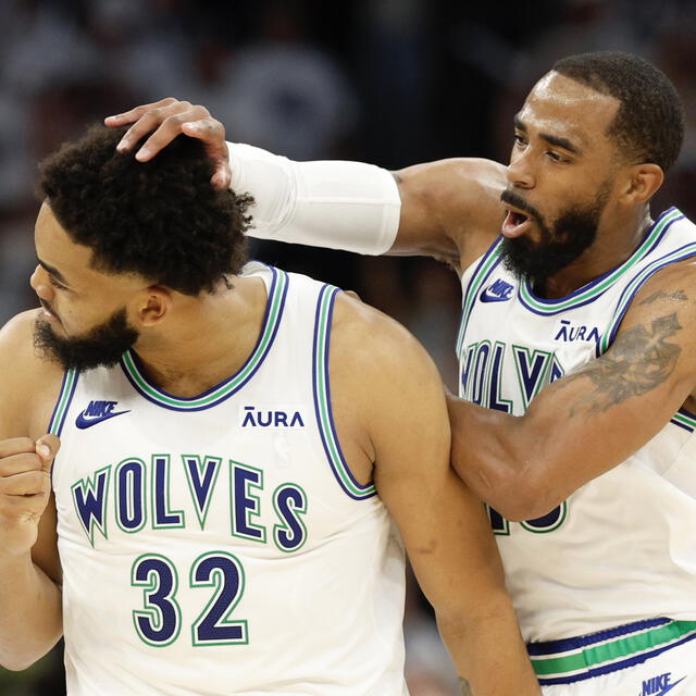 Los 'wolves' buscarán ser la sorpresa del partido y conseguir su primer título en la historia de la NBA. Foto: NBA   