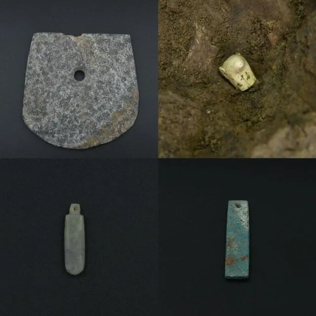 Durante las excavaciones en el sitio, se encontraron más de 350 artefactos, incluyendo numerosos objetos de cerámica de jade y adornos de marfil. Foto: PDChina/Twitter   