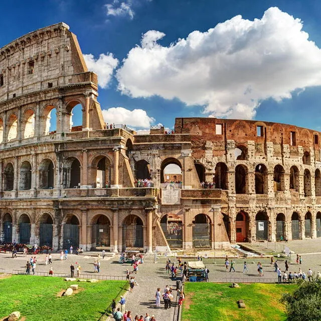  El Coliseo romano, una de las maravillas del mundo, es uno de los principales atractivos de Europa. Foto: a&amp;m<br><br>    