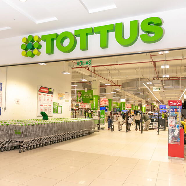  Supermercado Tottus. Foto: Open Plaza   