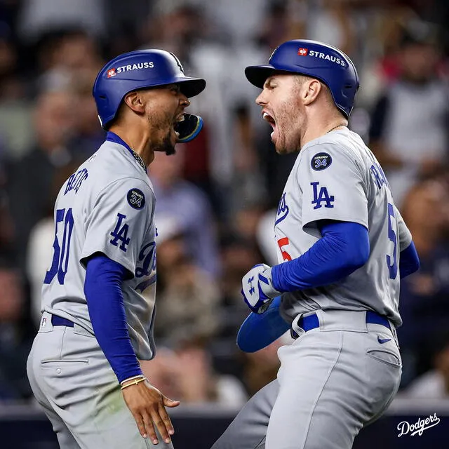 Los Dodgers volvieron a aplastar a los Yankees en una Serie Mundial. Foto: Dodgers   