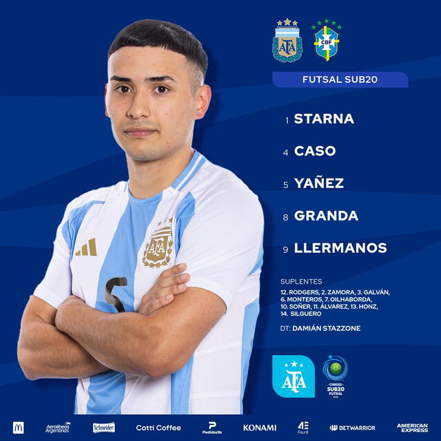 Así va a formar Argentina. Foto: selección argentina   