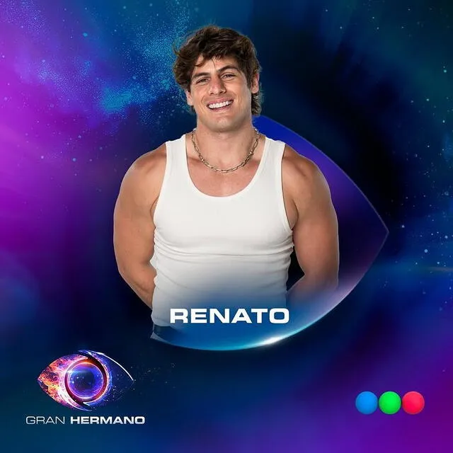  La presentación de Renato Rossini Jr. en 'Gran hermano'. Foto: Instagram   