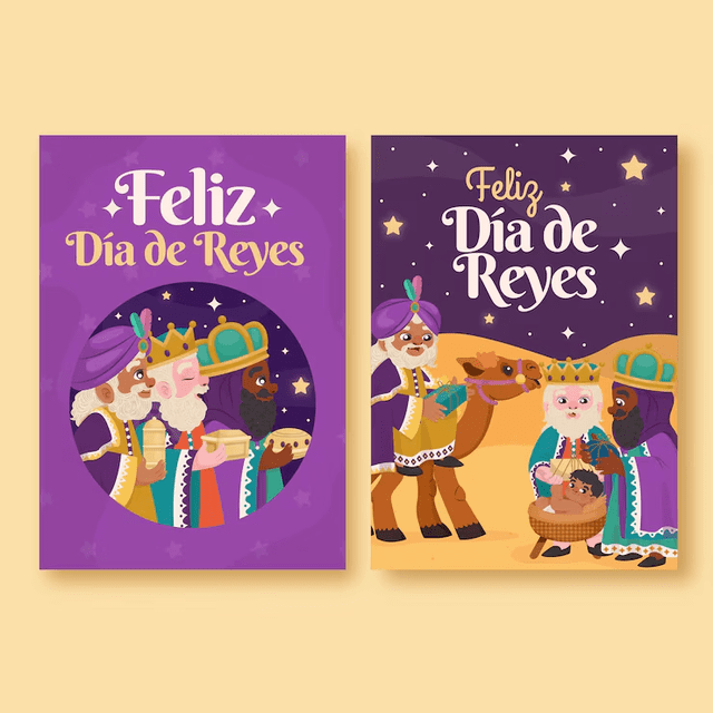   Expresa tu gratitud hacia tus seres queridos a través de tarjetas del Día de Reyes Magos. Foto: difusión   