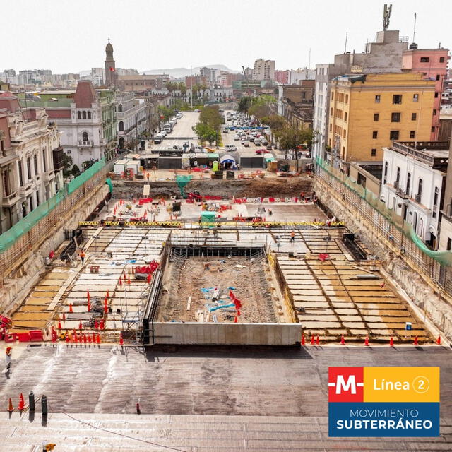  La Línea 2 del Metro de Lima se encontrará ubicada bajo la av. Paseo Colón