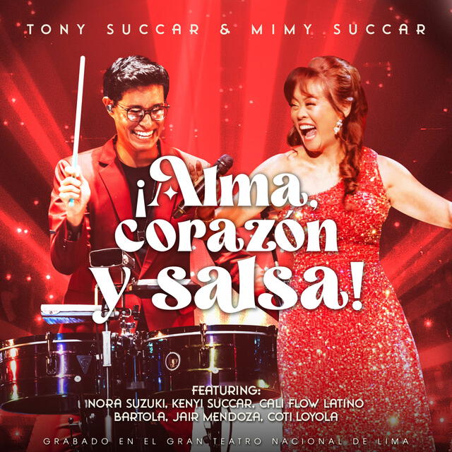  Tony y Mimy Succar buscarán llevarse un premio en los Grammy 2025. Foto: Instagram   