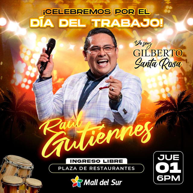 Actividades por el Día del Trabajador. Foto: Mall del Sur Actividades por el Día del Trabajador. Foto: Mall del Sur