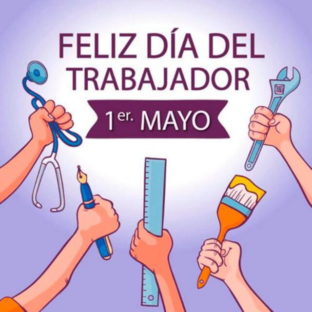 Envía las mejores imágenes por el Día del Trabajador. Foto: Pinterest   