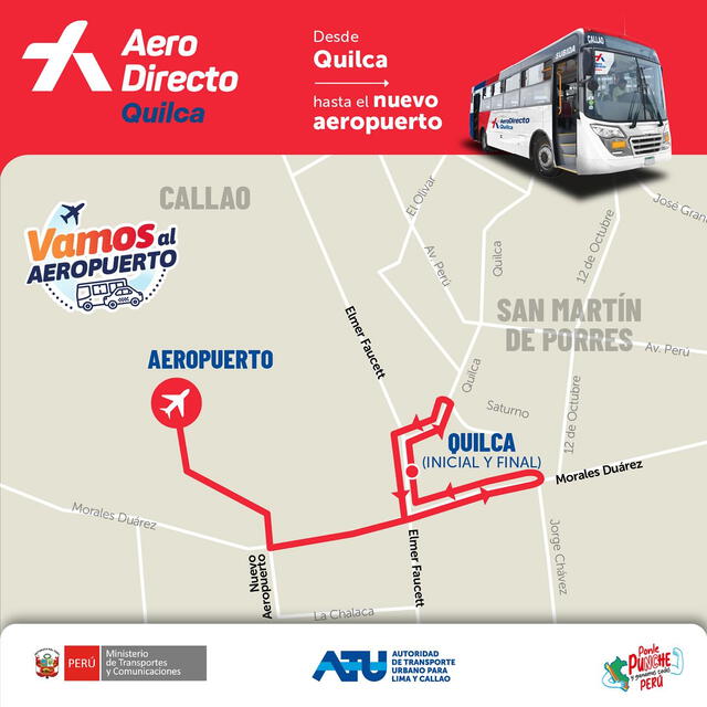 AeroDirecto Callao. Foto: ATU   
