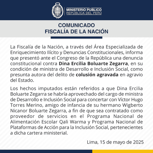 Fiscalía indicó que Víctor Torres es allegado a Nicanor Boluarte, hermano de la presidenta. Foto: Fiscalía Fiscalía indicó que Víctor Torres es allegado a Nicanor Boluarte, hermano de la presidenta. Foto: Fiscalía