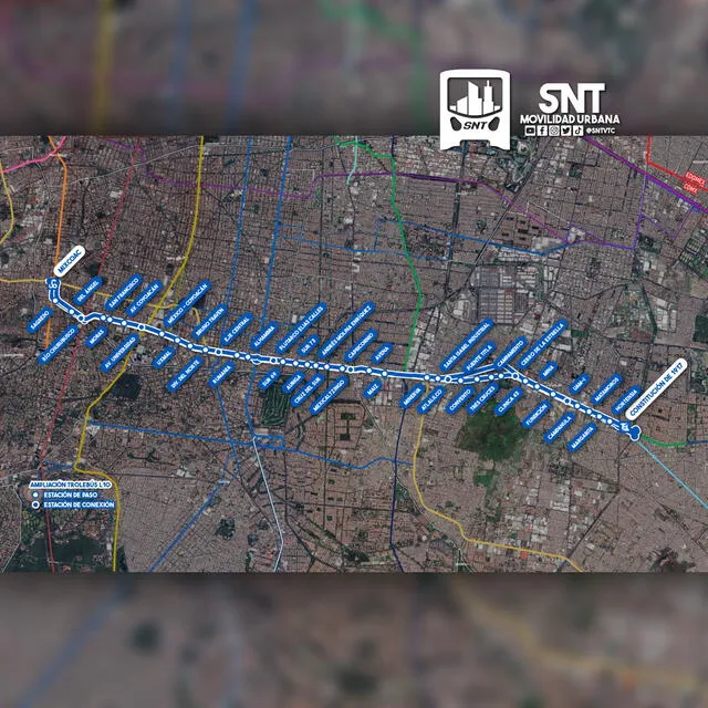 STE anuncia nueva ruta de la Línea 13 del Trolebús de CDMX. STE anuncia nueva ruta de la Línea 13 del Trolebús de CDMX.