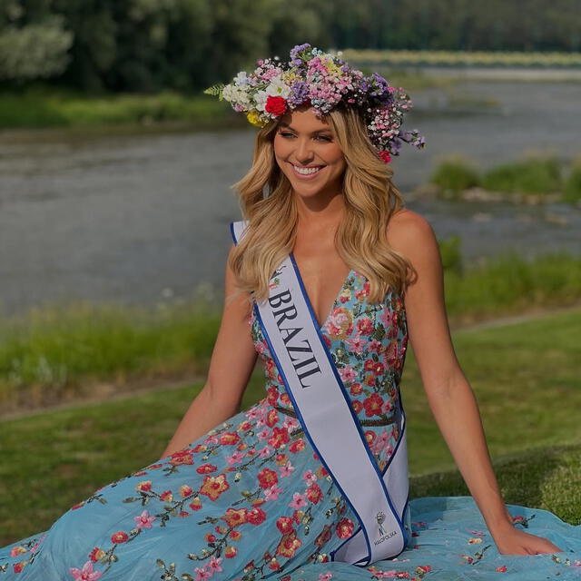 Eduarda Braum es Miss Supranational Brasil. Foto: Instagram Eduarda Braum es Miss Supranational Brasil. Foto: Instagram