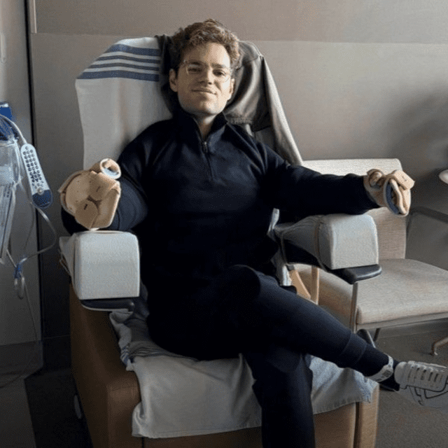 A través de una recuperación progresiva, Luka Krizanac tiene funciones motoras en manos. Foto: University of Pennsylvania<br><br> A través de una recuperación progresiva, Luka Krizanac tiene funciones motoras en manos. Foto: University of Pennsylvania<br><br>