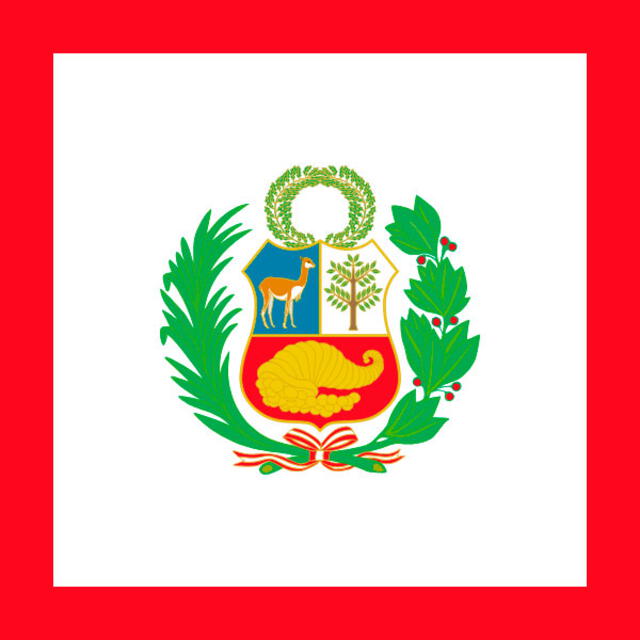 La Bandera de Proa del Perú se usa en las embarcaciones de la Marina de Guerra. Foto: Wikipedia 