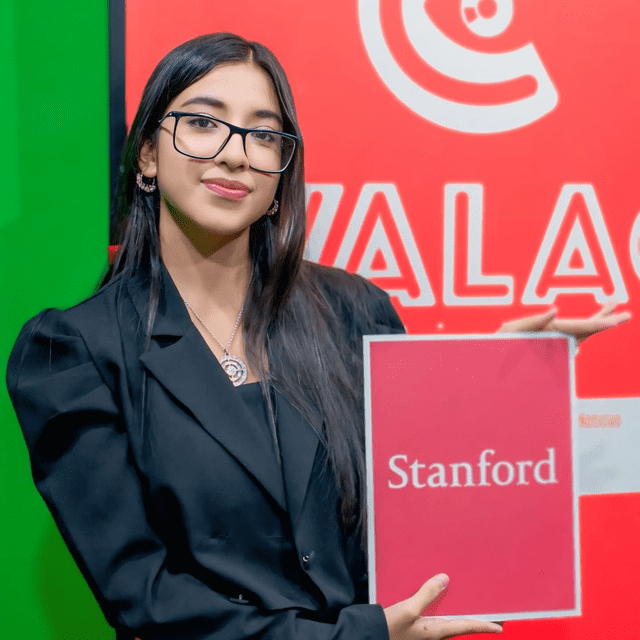  Vivian Sullón en Walac Noticias. Fuente: Instagram   