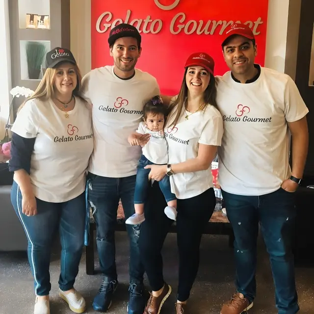 La hermana de Ezequiel Gómez también tiene un exitoso negocio de helados, pero en Canadá. Foto: @gelatero/Instagram<br> La hermana de Ezequiel Gómez también tiene un exitoso negocio de helados, pero en Canadá. Foto: @gelatero/Instagram<br>