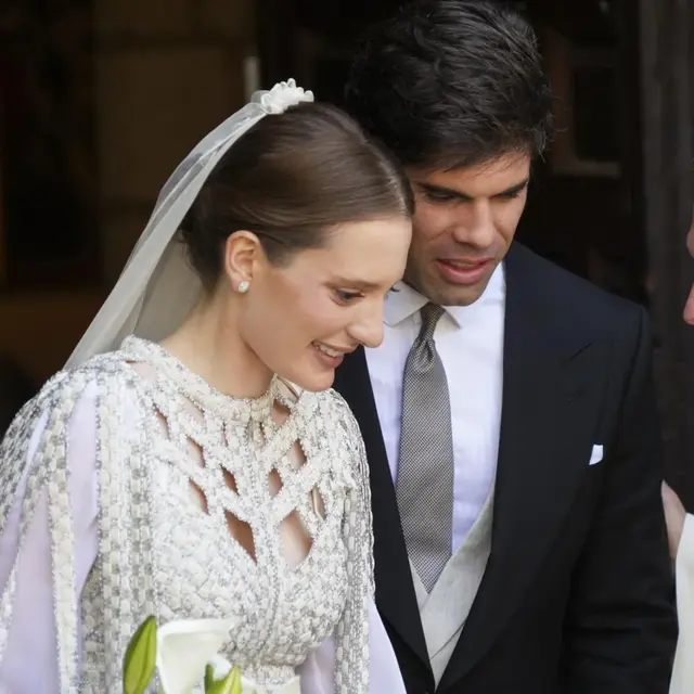 Micaela Belmont y su ahora esposo, Fernando Palazuelo. Foto: Gtres   