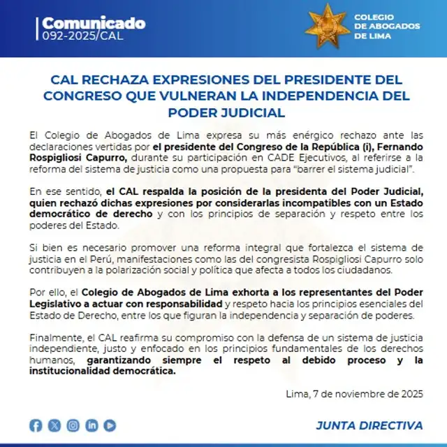 Colegio de Abogados de Lima