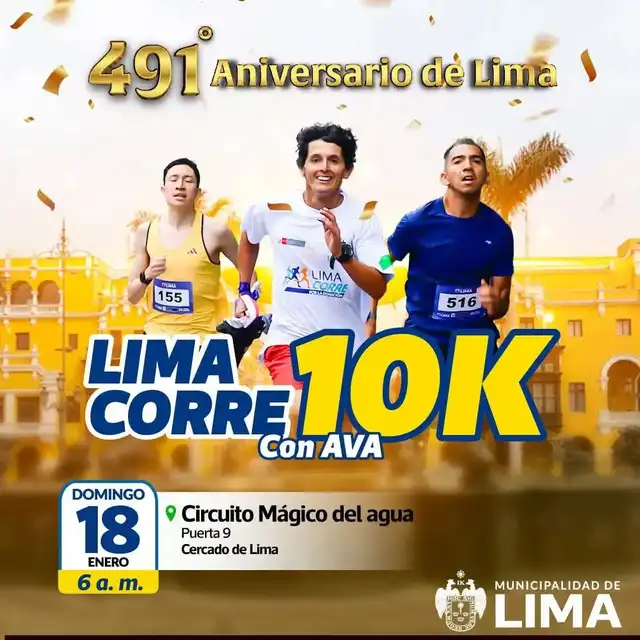 Evento programado para el domingo 18 de enero. Foto: Municipalidad de Lima   