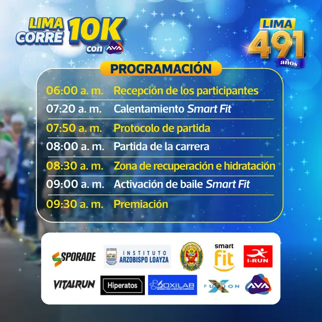  Evento programado para el domingo 18 de enero. Foto: Municipalidad de Lima    