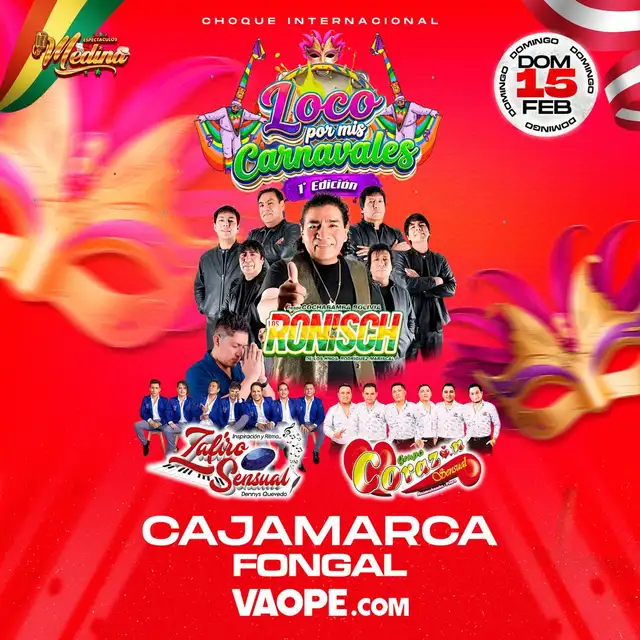 Corazón Sensual y Zafiro Sensual llegan a Cajamarca para los carnavales. Foto: difusión. Corazón Sensual y Zafiro Sensual llegan a Cajamarca para los carnavales. Foto: difusión.