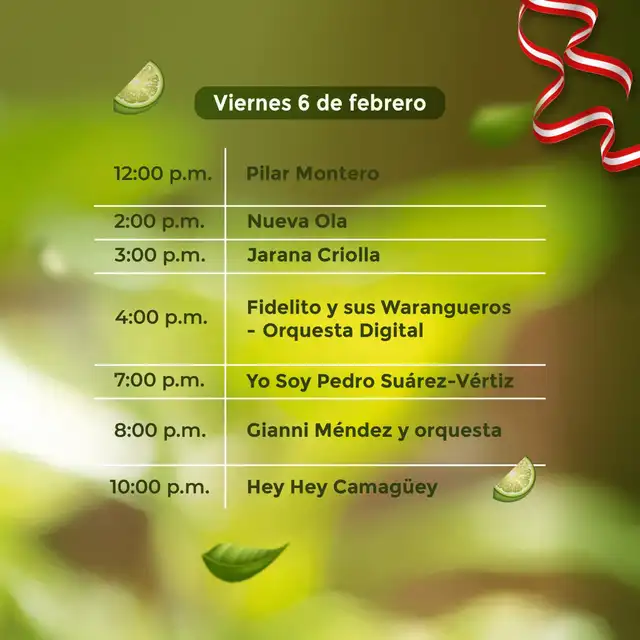 La Municipalidad de Pueblo Libre celebrará el Festival del Pisco Sour durante 3 días.