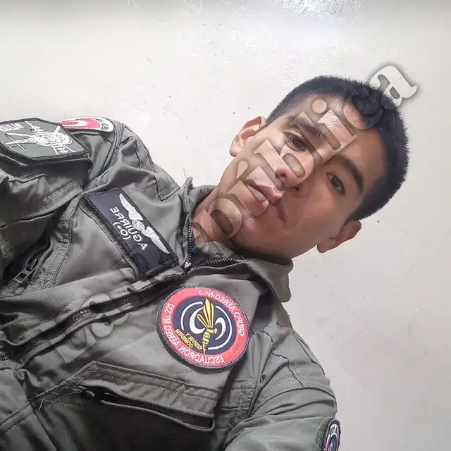  Suboficial 1ra FAP Leiner Aguirre Huamán. Foto: La República   