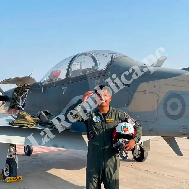 Segundo. Alférez FAP Luis Huertas Cárcamo (26), natural de Castilla, Piura. Foto: La República   