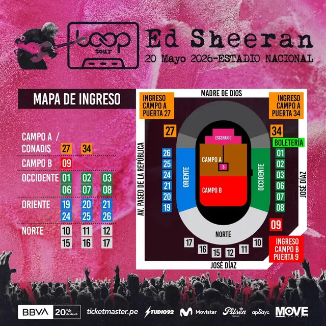 Ed Sheeran en Lima