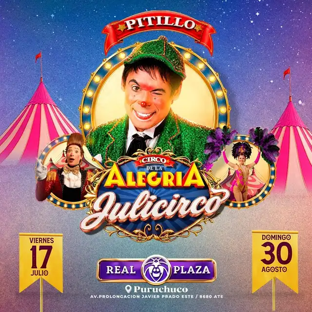 Con una innovadora carpa de 18 metros de altura, el circo ofrece una experiencia única para toda la familia, asegurando una visión perfecta y un ambiente envolvente.