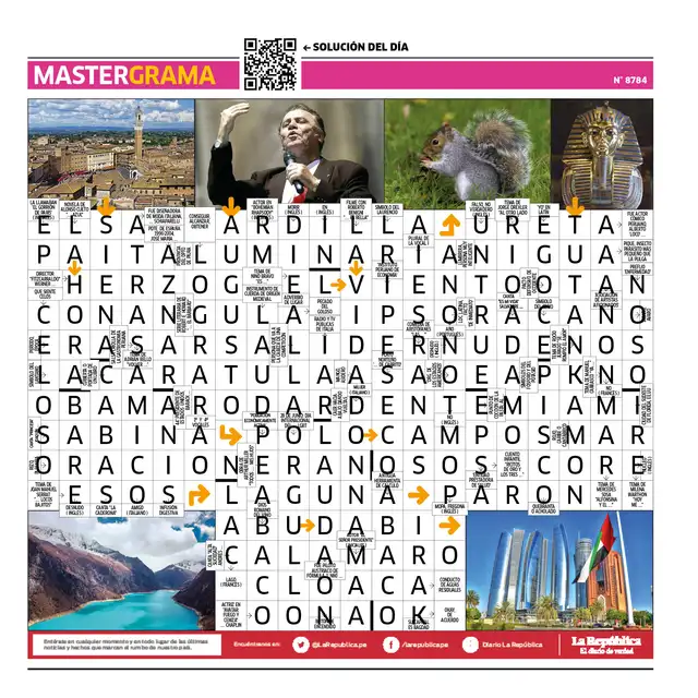 Mastergrama, miércoles 5 de agosto