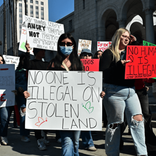 Trump's immigrants policy has concerned lots of foreigners in the US. Photo: AFP.    