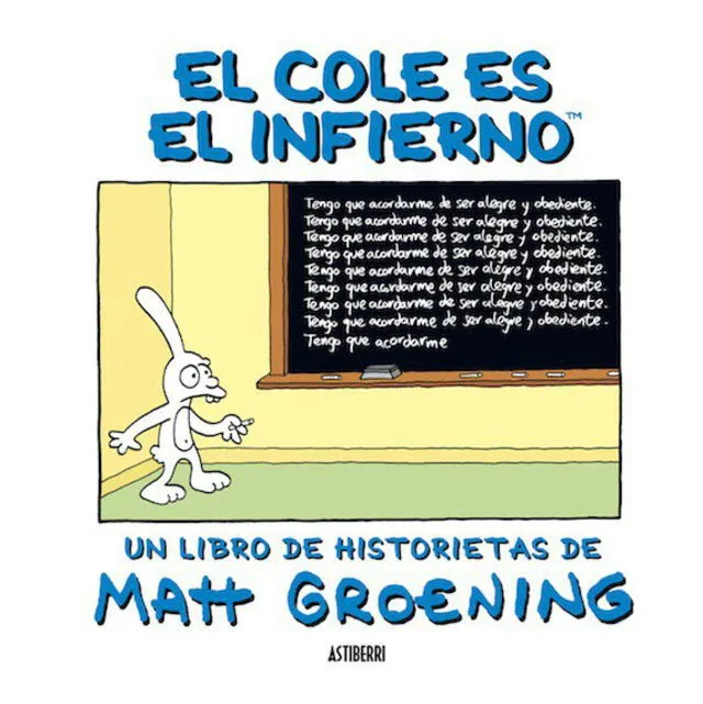 “Life in Hell” es una tira cómica creada por Matt Groening. Foto: Vida Extra