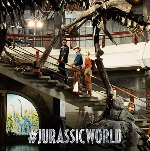 Alan Grant, Ellie Sattler e Ian Malcom regresan a Jurassic World 3. Foto: Twitter