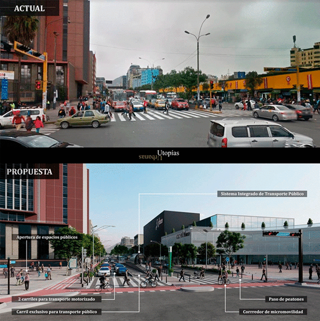 Avenida Abancay (2035). Foto: Utopías Urbanas