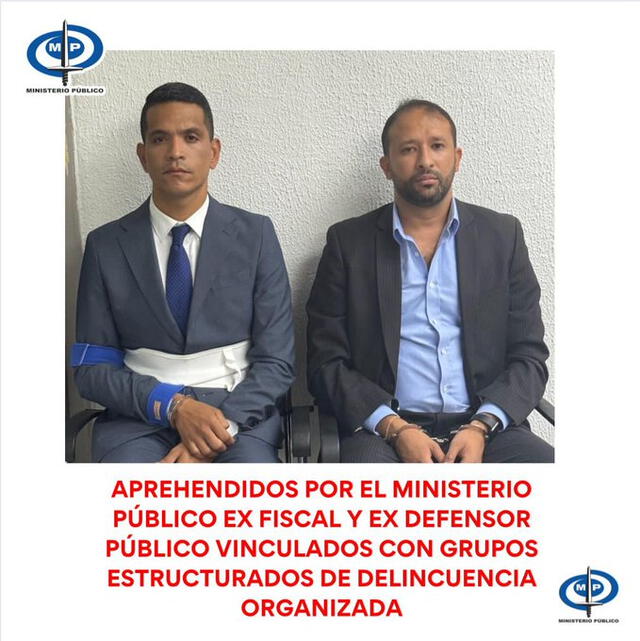 Renny Amundaraín y Adys Salcedo fueron aprehendidos por la justicia venezolana. Foto: Ministerio Público/X