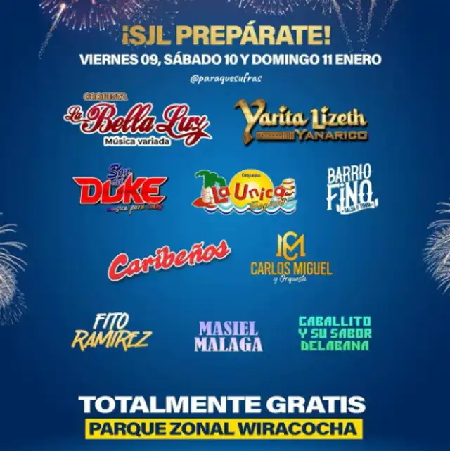 Concierto gratuito en San Juan de Lurigancho    