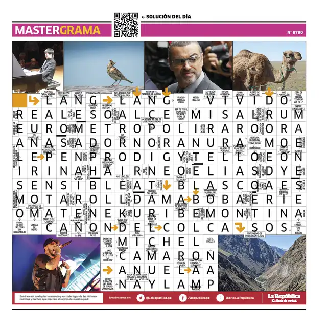 Mastergrama N° 8790 Mastergrama N° 8790