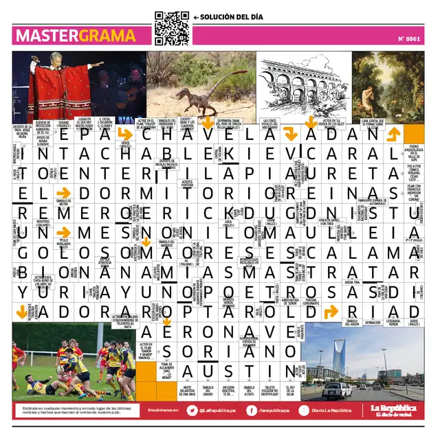 Mastergrama N° 8861. Mastergrama N° 8861.