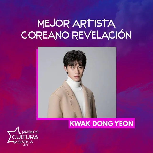 Kwak Dong Yeon es uno de los nominados a Mejor artista coreano revelación en los PCA 2021. Foto: composición La República / H& Entertainment