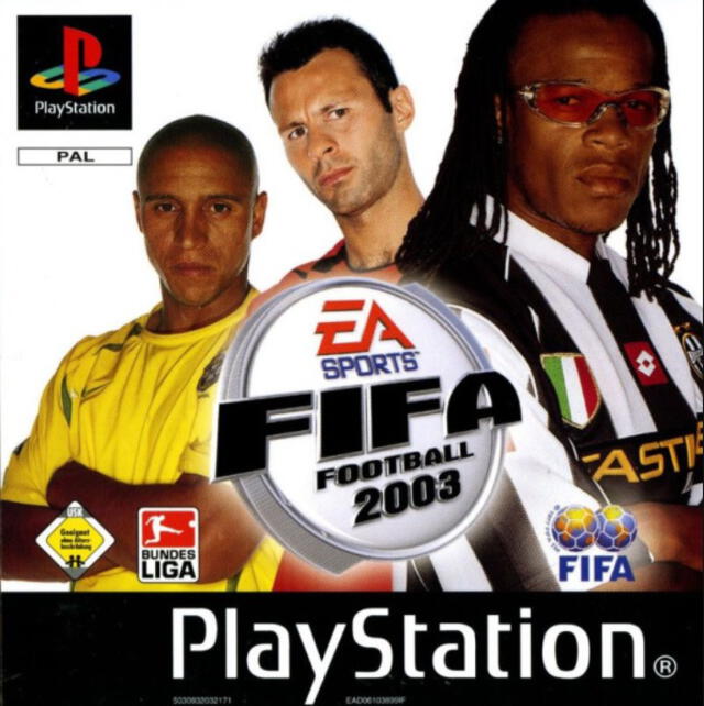 Portada de FIFA 03. (Foto: Internet)